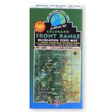 Colorado Front Range Recreation Topo Map