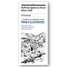 Trails Illustrated Buffalo National River - West Half