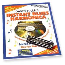 David Harp\'s Instant Blues Harmonica, CD and Instruction Book