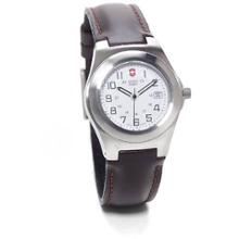 Victorinox Excursion Watch with Fixed Bezel - Leather Strap