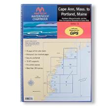 Maptech Waterproof Chartbook - Cape Ann, Massachusetts to Portland, Maine