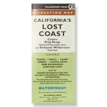 Wilderness Press California\'s Lost Coast Map