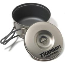 Evernew Slick Non-Stick Titanium Pot - 0.9 Liter