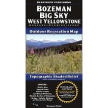 Bozeman Big Sky / West Yellowstone Recreation Map