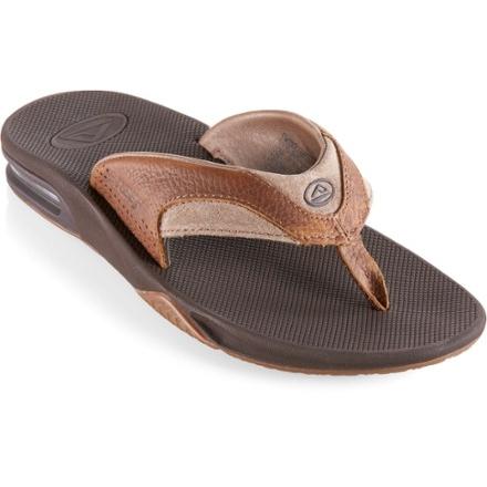 Reef Leather Fanning Flip-Flops - Men's - REI