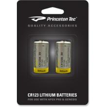 Princeton Tec CR123 Lithium Batteries - Package of 2