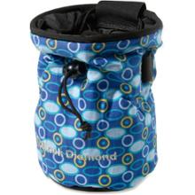 Black Diamond Print Chalk Bag - Large