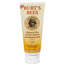 Burt's Bees Chemical-Free Sunscreen SPF 30