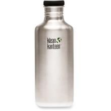Klean Kanteen Stainless-Steel Water Bottle with Flat-Top Cap - 40 oz.