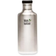 Klean Kanteen Stainless-Steel Water Bottle with Flat-Top Cap - 27 oz.