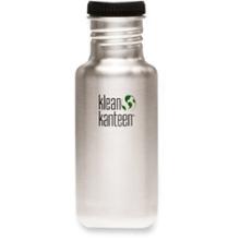 Klean Kanteen Stainless-Steel Water Bottle with Flat-Top Cap - 18 fl. oz.