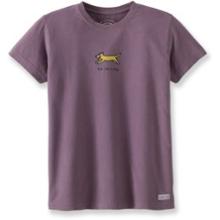 Life is good Run Like A Dog Tee - Women's
