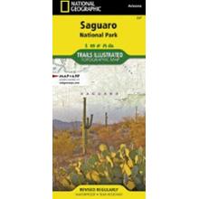 Trails Illustrated Saguaro National Park Map