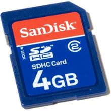 SanDisk SDHC Card - 4GB