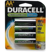 Duracell NiMH AA Rechargeable Batteries - Package of 4