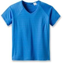 Danskin Jacquard V-Neck Tee - Women's Extended Sizes
