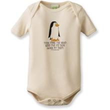 Little Green Star Penguin Onesie - Infants'