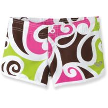 Roxy Sandy Swell Boardie Shorts - Girls'