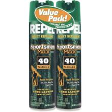 Repel Sportsmen Max Formula Aerosol Insect Repellent - Package of 2