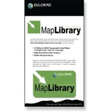 DeLorme Map Library Subscription Card
