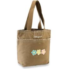 Life is good Raw Edge Tote Bag - '08 Closeout