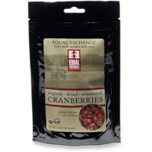 Equal Exchange Organic Dried Sweetened Cranberries