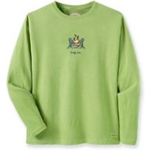 Life is good Crusher Log On T-Shirt - Women's