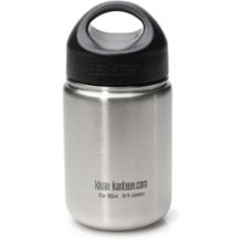Klean Kanteen Stainless-Steel Wide-Mouth Water Bottle with Loop-Top Cap - 12 fl. oz.