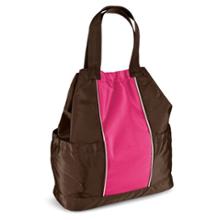 Timbuk2 Rider Tote Bag - Dark Brown/Pink - \'09 Closeout