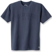 Life is good Cross-Stitch Crusher T-Shirt - Men\'s - \'09 Closeout