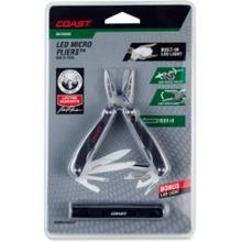 Coast LED Micro Pliers Multitool with LED Flashlight