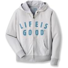 Life is good Old School Sueded Full-Zip Hoodie - Boys\' - 2010 Closeout
