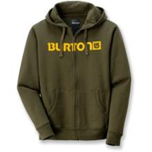 Burton Logo Horizontal Full-Zip Hoodie - Men\'s - 2011 Closeout