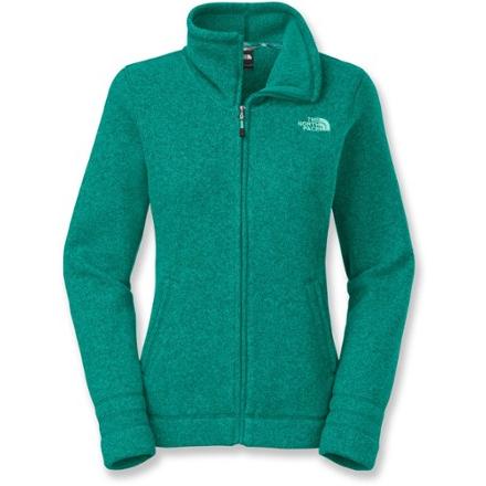 the north face crescent full zip fleece jacket women's
