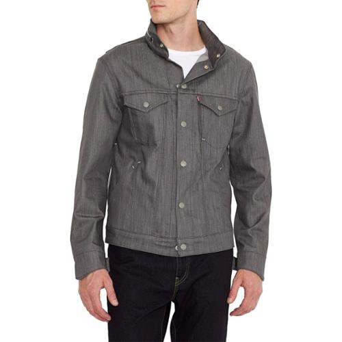 levi's hooded denim jacket