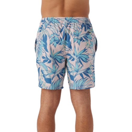 Hermosa Elastic Waist 17" Swim Trunks - Men's