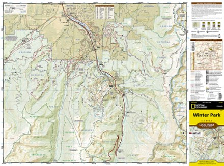 Winter Park Map - Local Trails