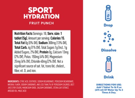 Sport Hydration Tablets - 10 Servings