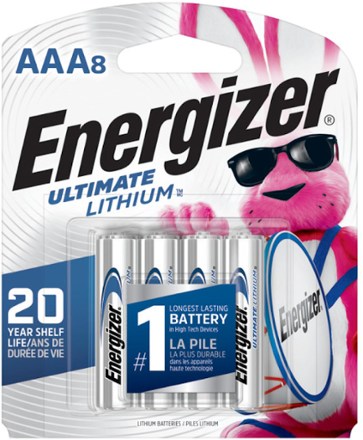 Ultimate Lithium AAA Batteries - Package of 8