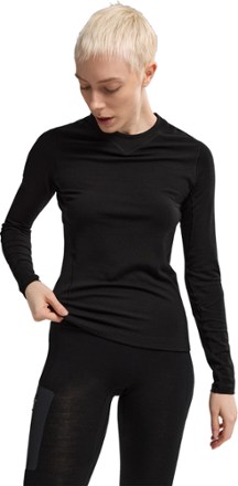 Rho Wool Long-Sleeve Crew Base Layer Top - Women's