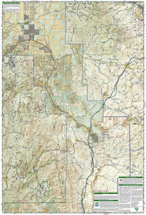 Bradshaw Mountains Topographic Map