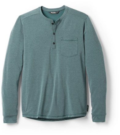 Aberdeen Long-Sleeve Henley Shirt - Men's