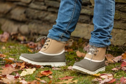 Originals Leather Lace-Up Duck Boots - Women's