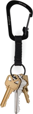 SlideLock Carabiner Key Ring