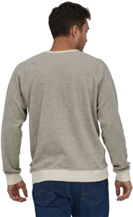 Reversible Shearling Crew Sweatshirt - Men's