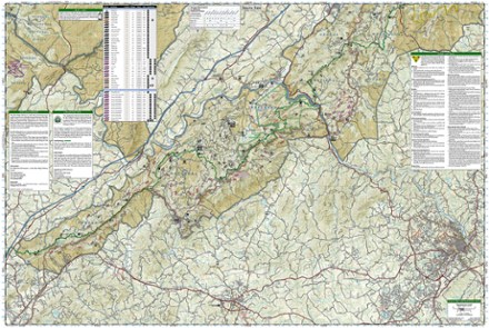 Lexington/Blue Ridge Mountains Trail Map