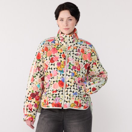 Pippa Packable Printed Puffer Insulated Jacket - Women's