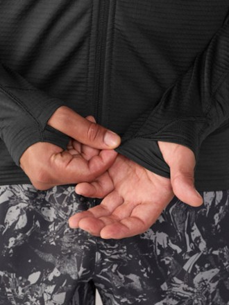 Vigor Grid Fleece Full-Zip Hoodie - Men's