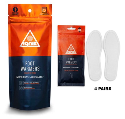 Foot Warmers - 4-Pair Multipack