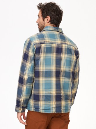 Ridgefield Heavyweight Sherpa-Lined Flannel Shirt Jacket - Men's